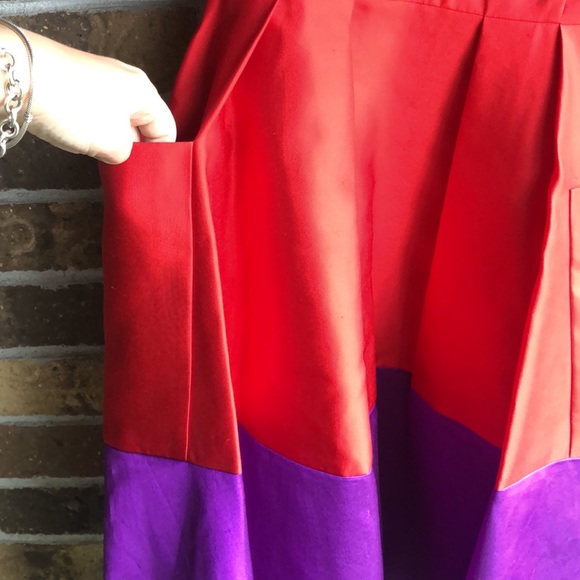 Kate Spade New York Color Block Zahara Silk Dress - Picture 4 of 12